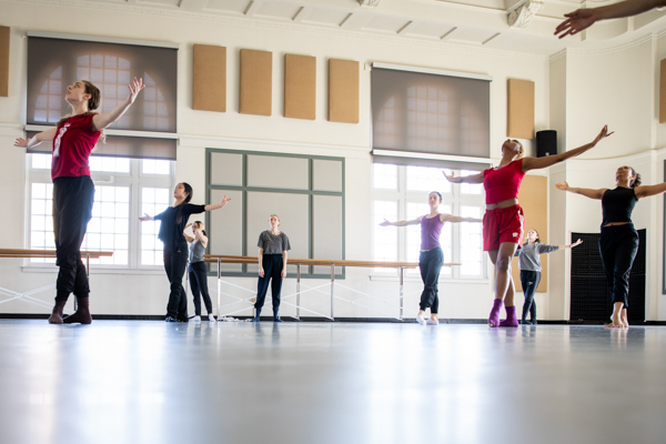 Dance class taught at UW Madison