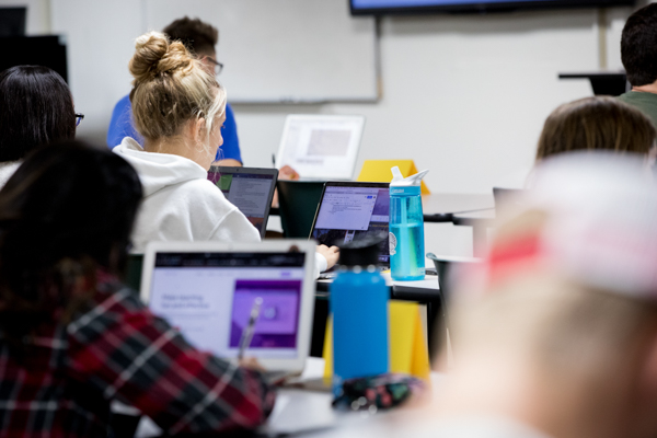 Students in a Health Promotion and Health Equity class